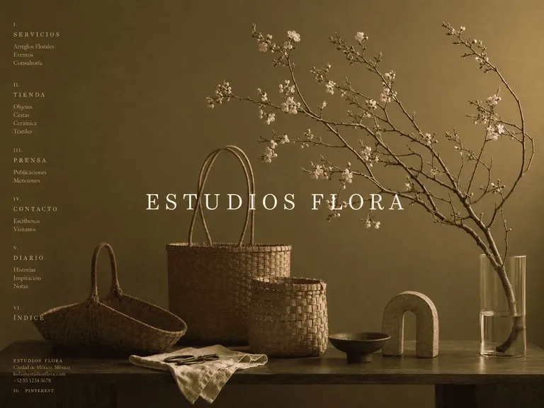 Interiorismo cálido en tonos sepia con textura