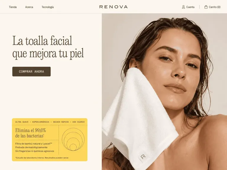 Belleza premium con retrato